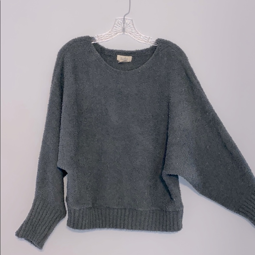 Fluffy thick sweater